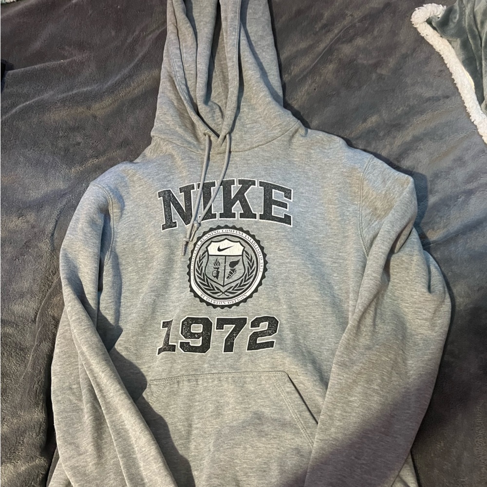 Grey Nike hoodie